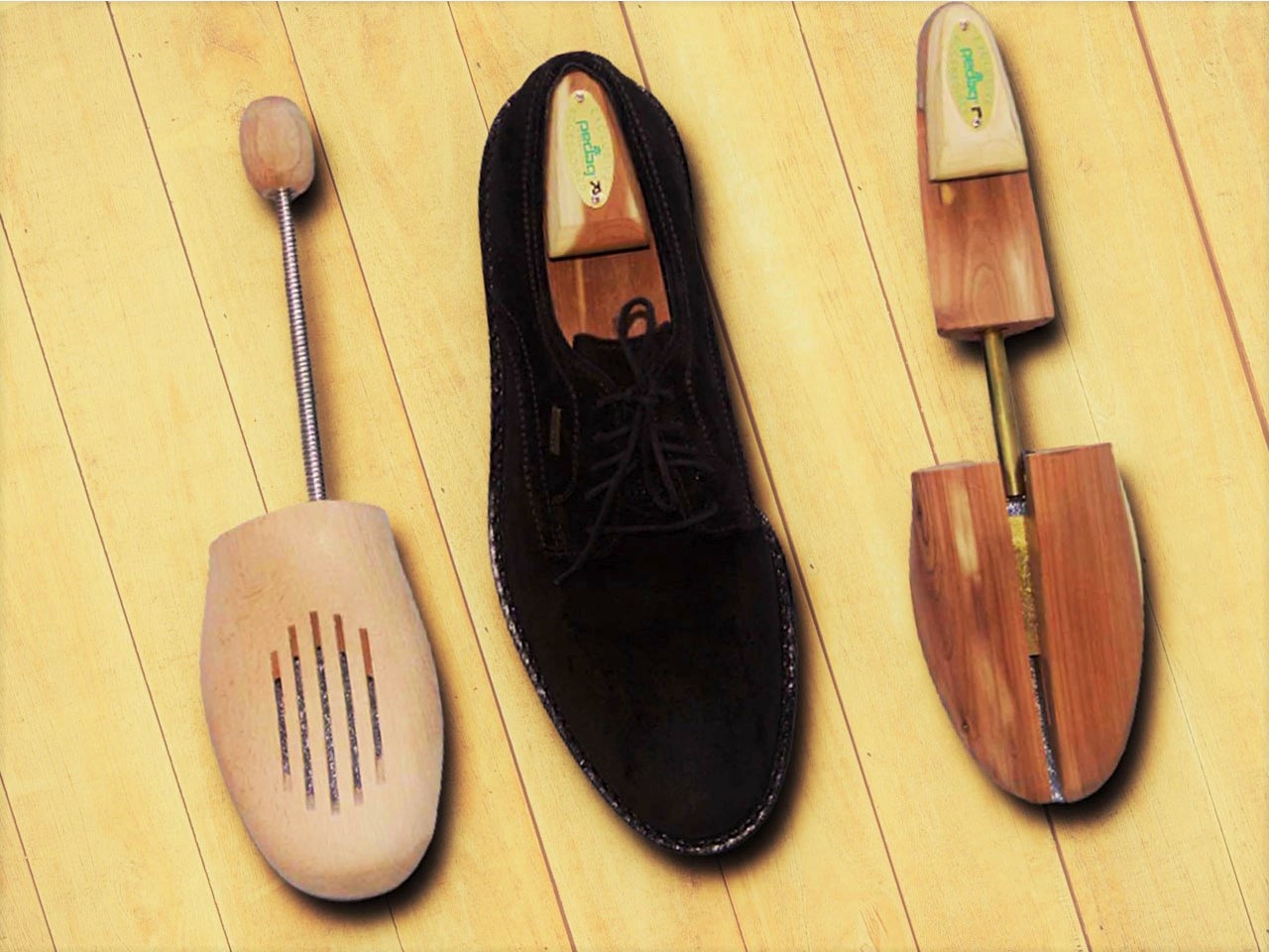 Embauchoir en bois de hêtre pour conserver la forme de vos chaussures