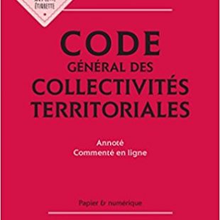 couverture du code général des collectivités territoriales