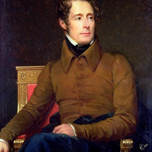 portrait de Lamartine par François Gérard, 1831