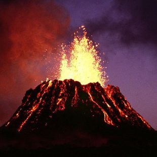 éruption du Kilauea, Hawaii.