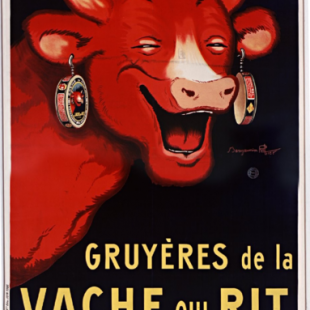 Affiche de Rabier La vache qui rit 1926
