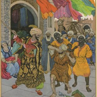 Illustration de l'histoire d'Aboukir et Abousir