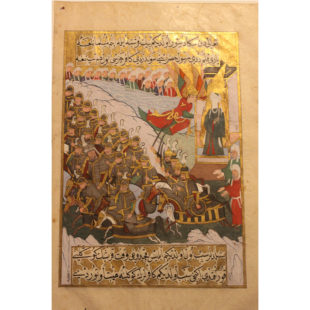 Illustration de la bataille de Badr