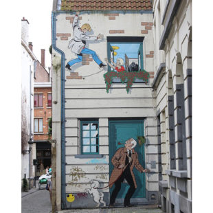 Murs peints BD Bruxelles