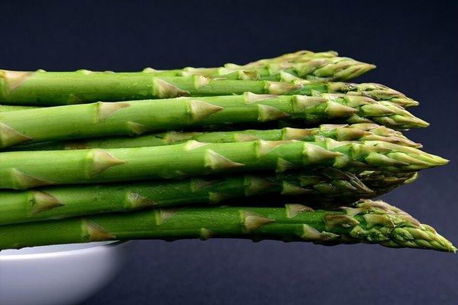 Botte d'asperges vertes